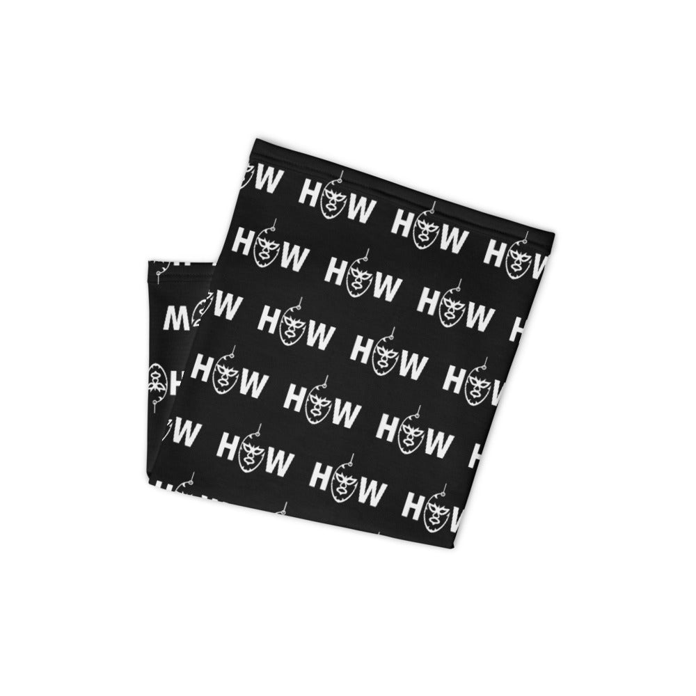 H.O.W Logo Pattern Neck Gaiter