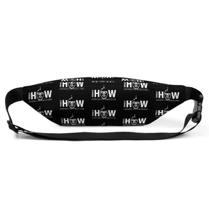 H.O.W Totally Hooked Logo Pattern Fanny Pack