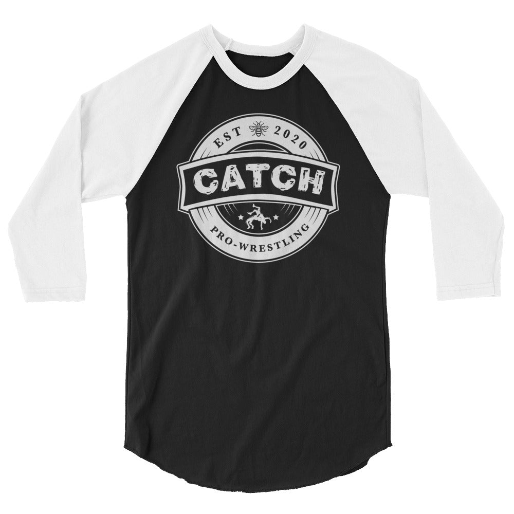 Catch Wrestling Logo 3/4 sleeve raglan shirt