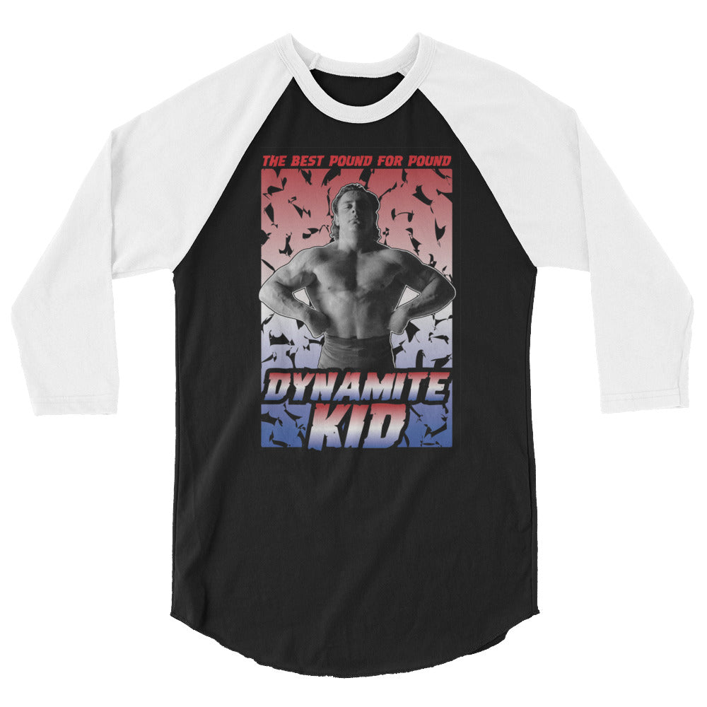 Dynamite Kid The Best 3/4 sleeve raglan shirt