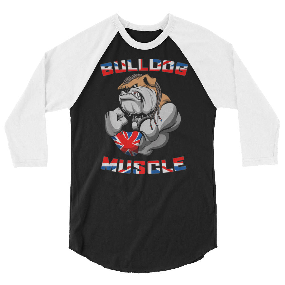 British Bulldog Bulldog Muscle 3/4 sleeve raglan shirt