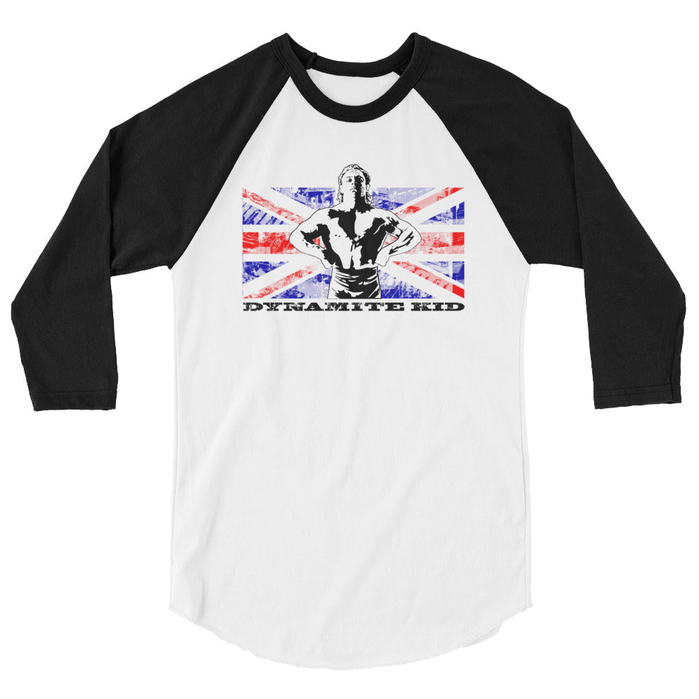 Dynamite Kid Made in the UK  3/4 sleeve raglan shirt