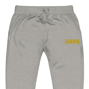GRAPS Gold Logo Unisex fleece sweatpants