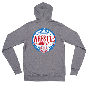 Wrestle Carnival Unisex zip hoodie