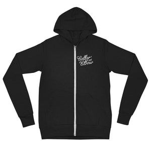 Support CxE Unisex zip hoodie