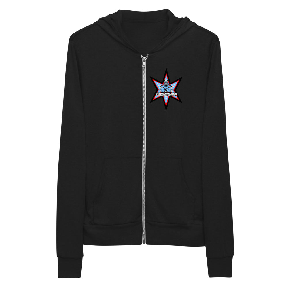 Chicagoland Championship Wrestling Logo Unisex zip hoodie