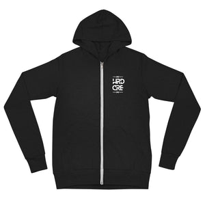 Thirteen | 10 HRDCRE Unisex zip hoodie