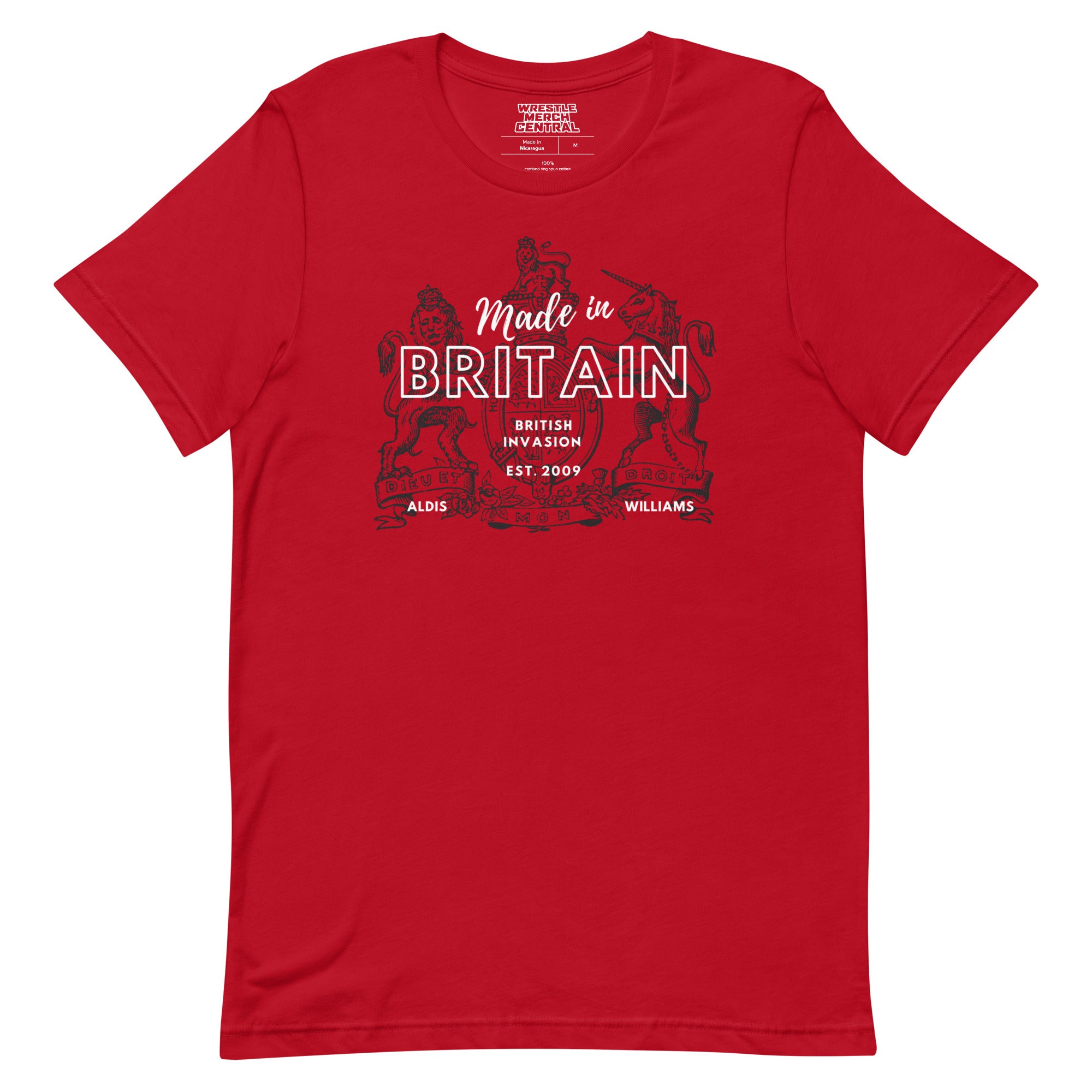 British Invasion "Made in Britain" Unisex t-shirt