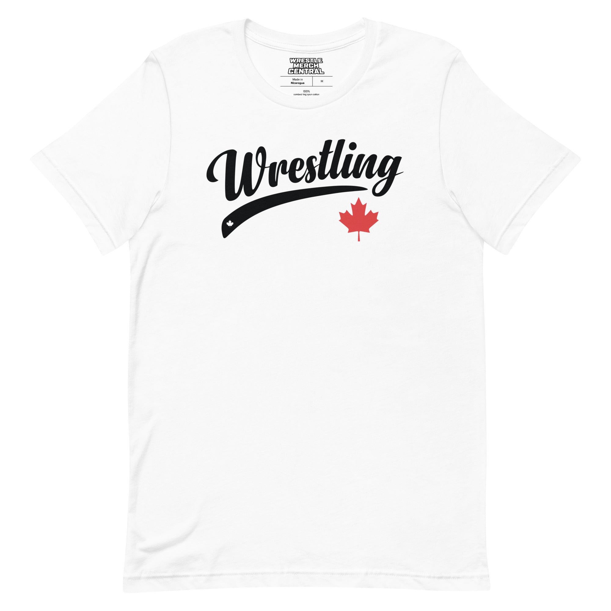 Let's Wrestle Maple Leaf Wrestling Unisex T-Shirt
