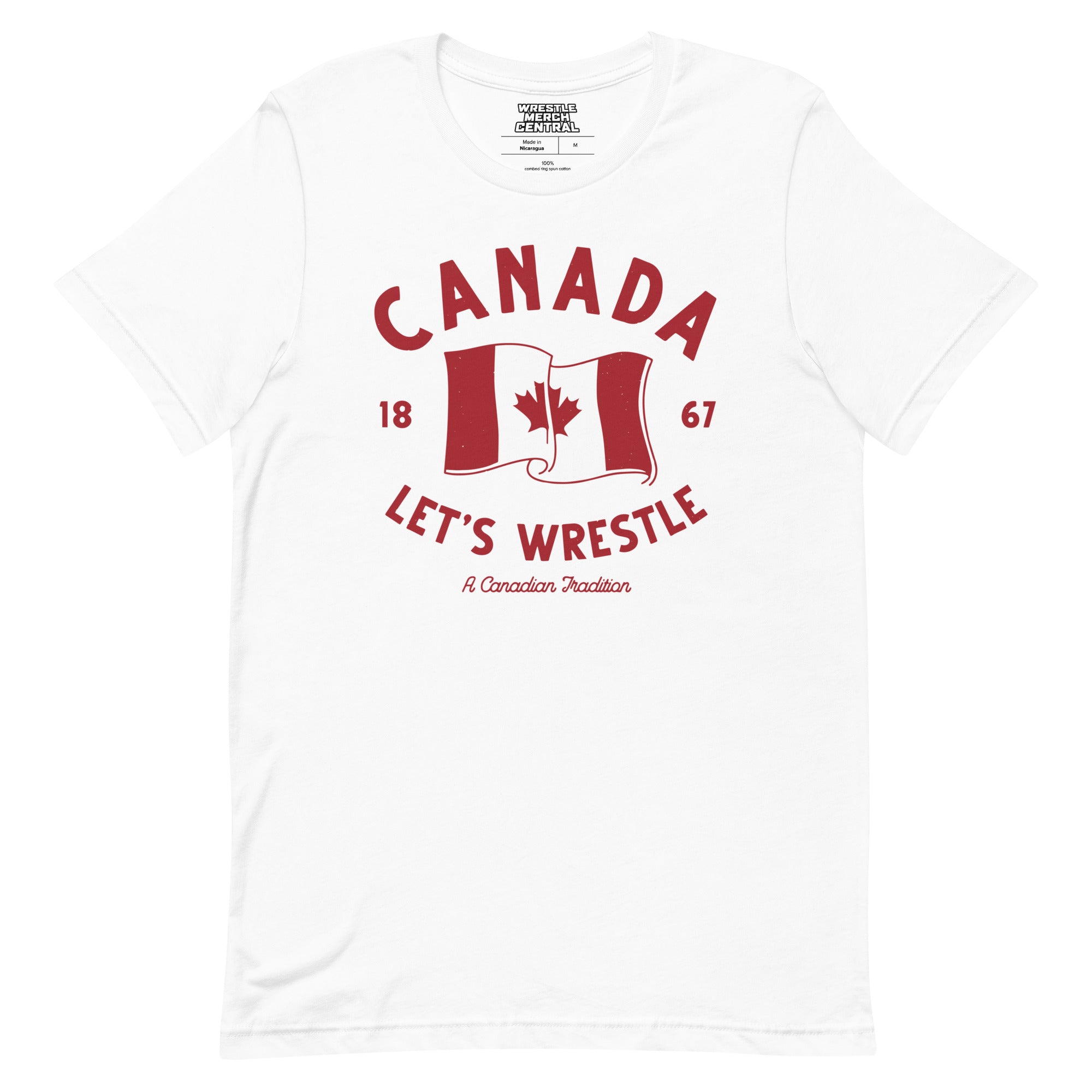 Let's Wrestle Canada 1867 Unisex T-Shirt